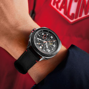 Serie-P  - Pista GT - Steel - montre française homme automatique - Squelette